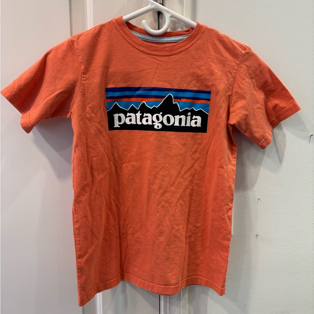 Patagonia Kids Orange T-Shirt